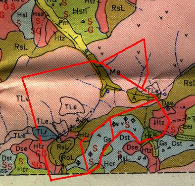 Soil map.